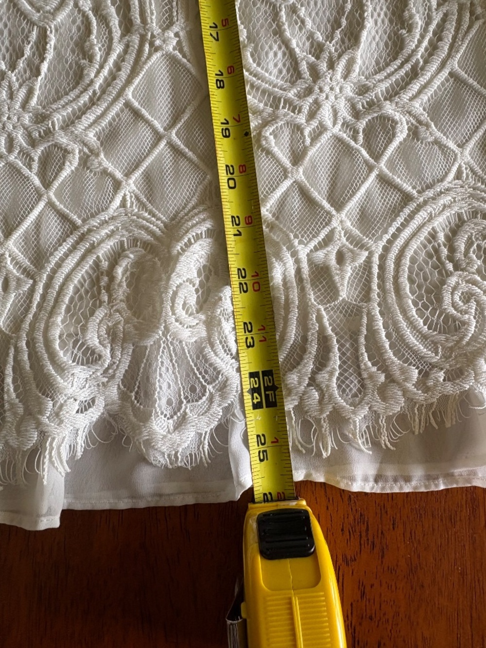 Alfani Size Small Tank with Lace Overlay - Picture 6 of 8